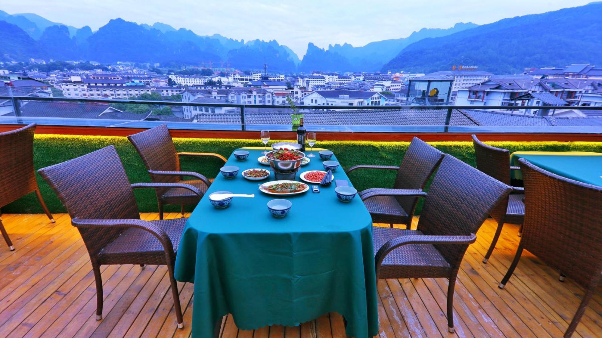 一树一花客栈眷恋店 Apartment Wulingyuan Екстериор снимка